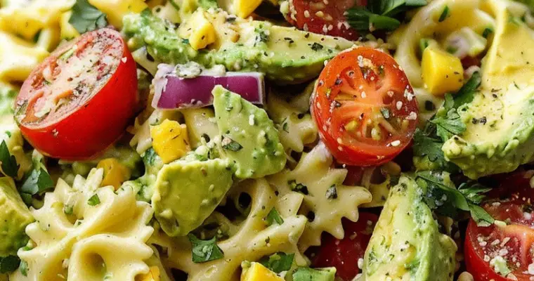 Creamy Avocado Pasta Salad – Easy Recipe Ready in 30 Minutes