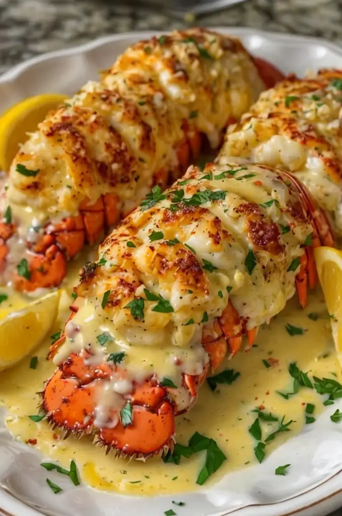 Creamy Garlic Butter Lobster Tails – Easy & Perfect for Date Night