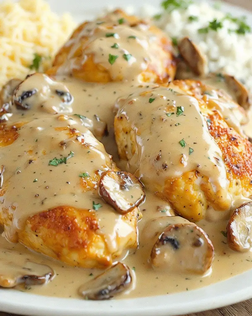 Creamy Texas Roadhouse Smothered Chicken – Ultimate Family Favorite Recipe 🍗🧀