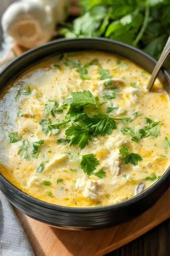 Easy Crock Pot Green Enchilada Chicken Soup Recipe