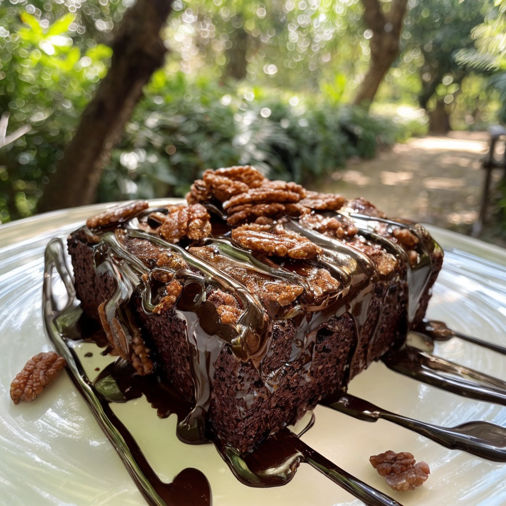 Indulge in Decadent German Chocolate Pecan Pound Cake Delight