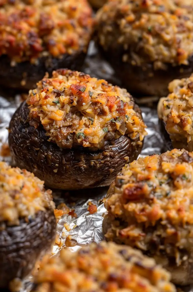 Deliciously Easy Stuffed Mushrooms for Your Next Party Appetizer