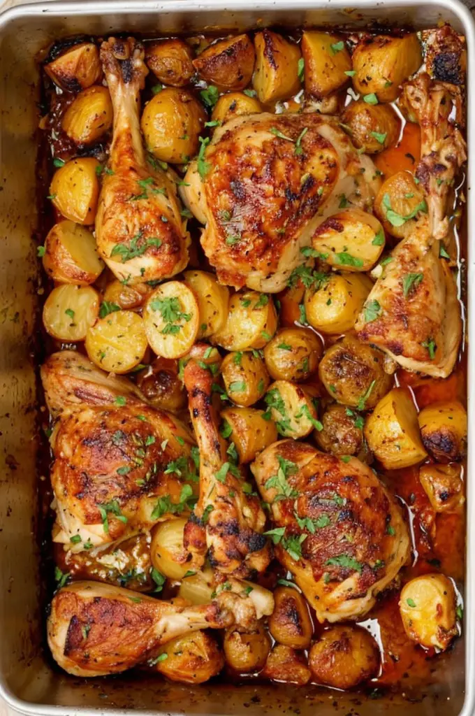 Delicious Garlic Butter Herb Roasted Chicken Recipe for Perfect Dinners