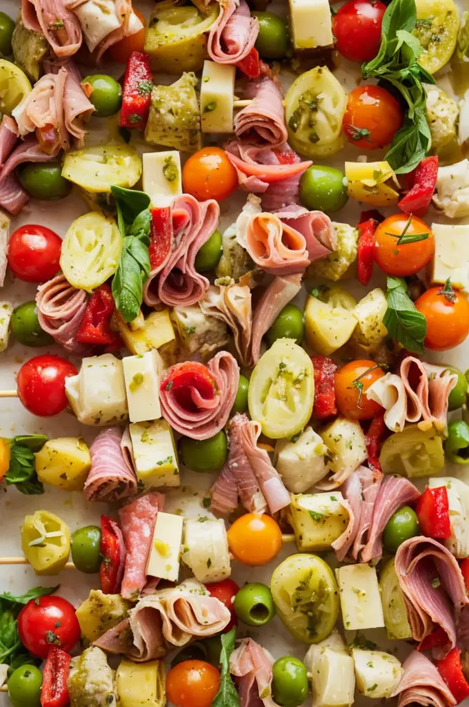 Easy Antipasto Skewers – Ready in 30 Minutes