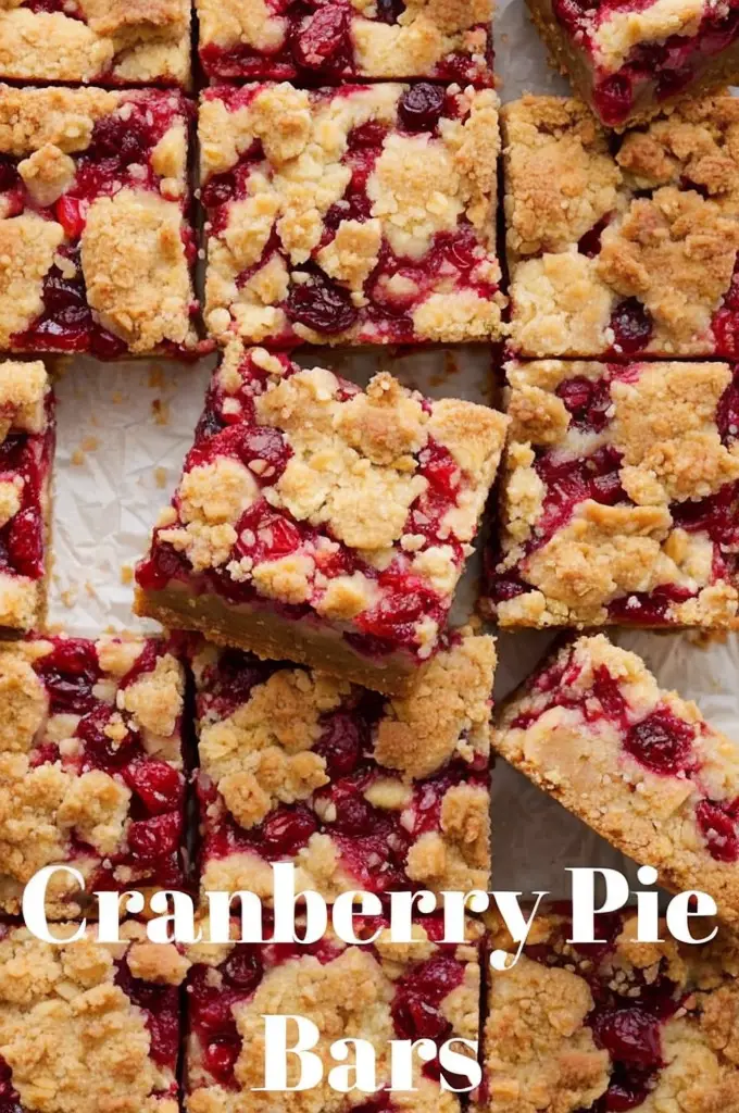 Easy Cranberry Crumb Bars – Ready in 30 Minutes