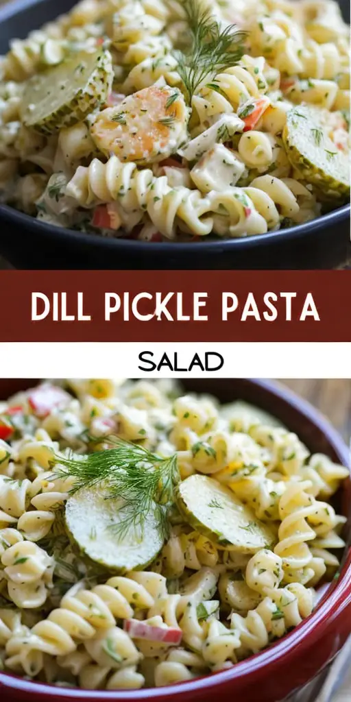 Easy Dill Pickle Pasta Salad (Ready in 30 Minutes)