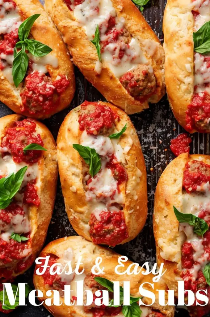 Easy Italian Meatball Subs – Ready in 30 Minutes