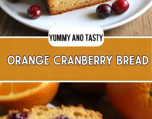 Easy Orange Cranberry Bread – Ready in 30 Minutes