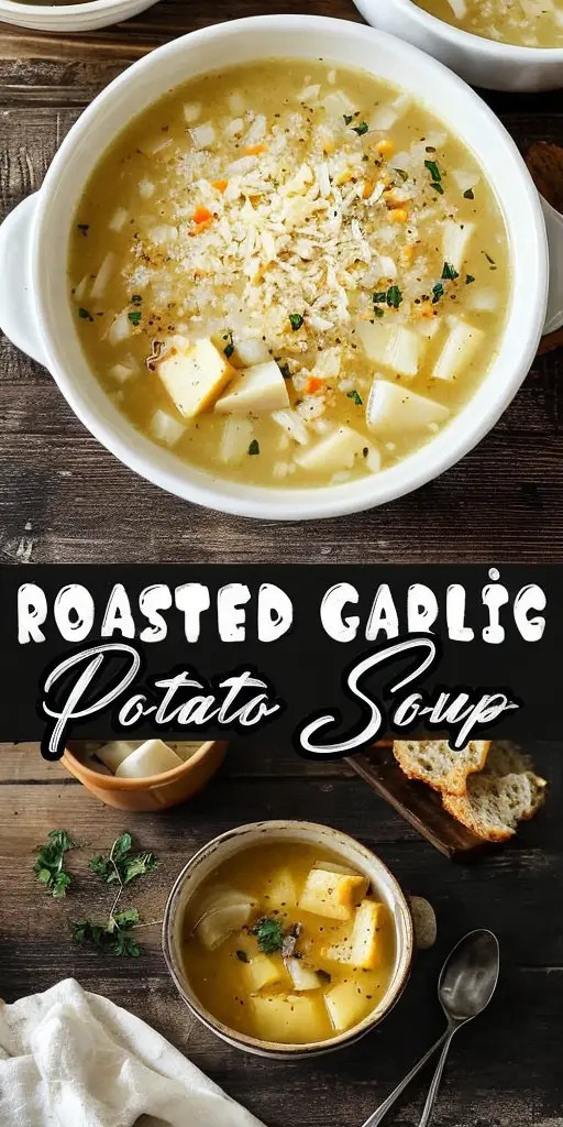 Easy Roasted Garlic Soup – Ready in 30 Minutes