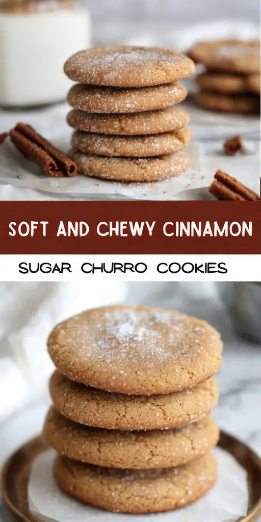 Easy Soft & Chewy Churro Cookies (Ready in 30 Minutes)