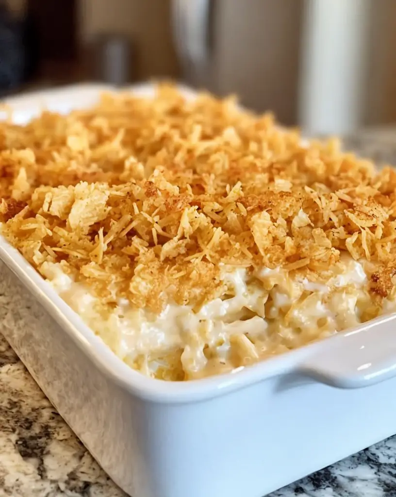 Decadent Funeral Potatoes Recipe for Comforting Family Gatherings