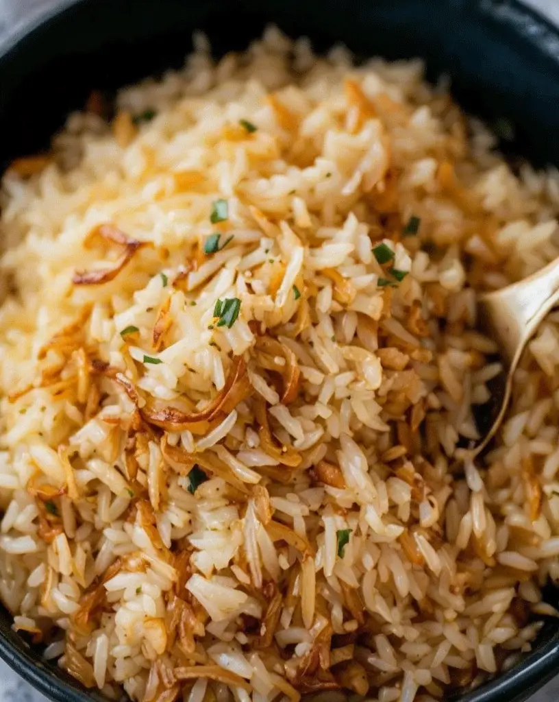 Delicious Golden Onion Butter Jasmine Rice Recipe for Every Meal