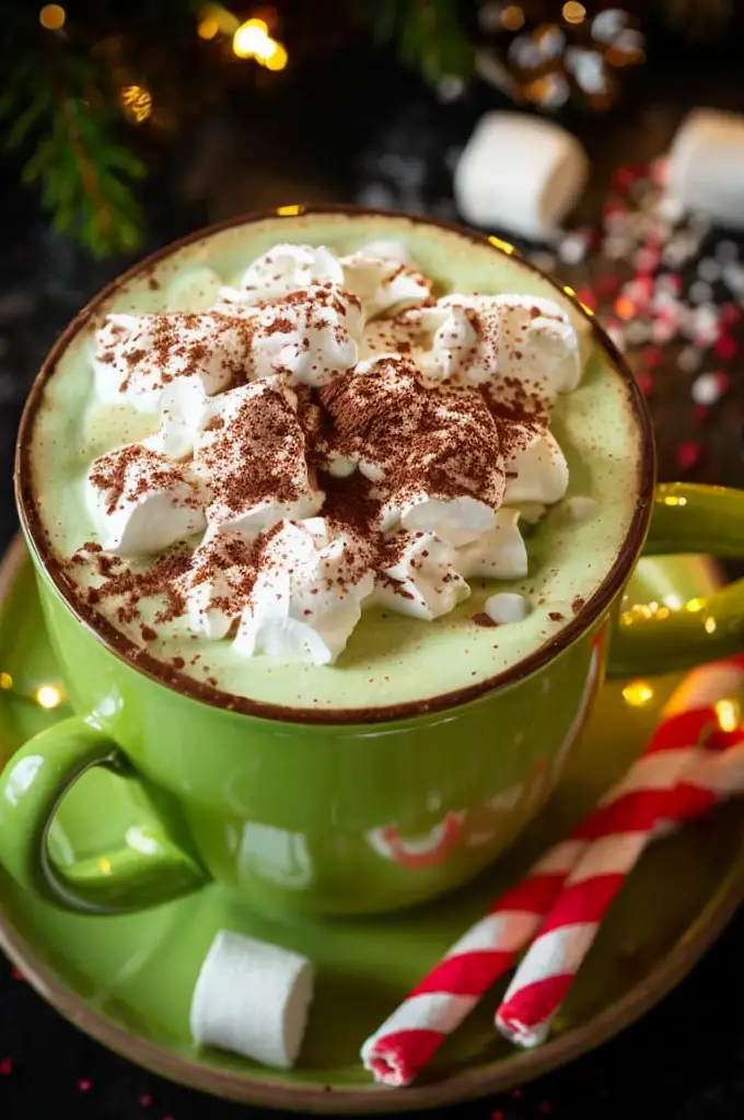 Indulge in the Ultimate Grinch Hot Chocolate Recipe!