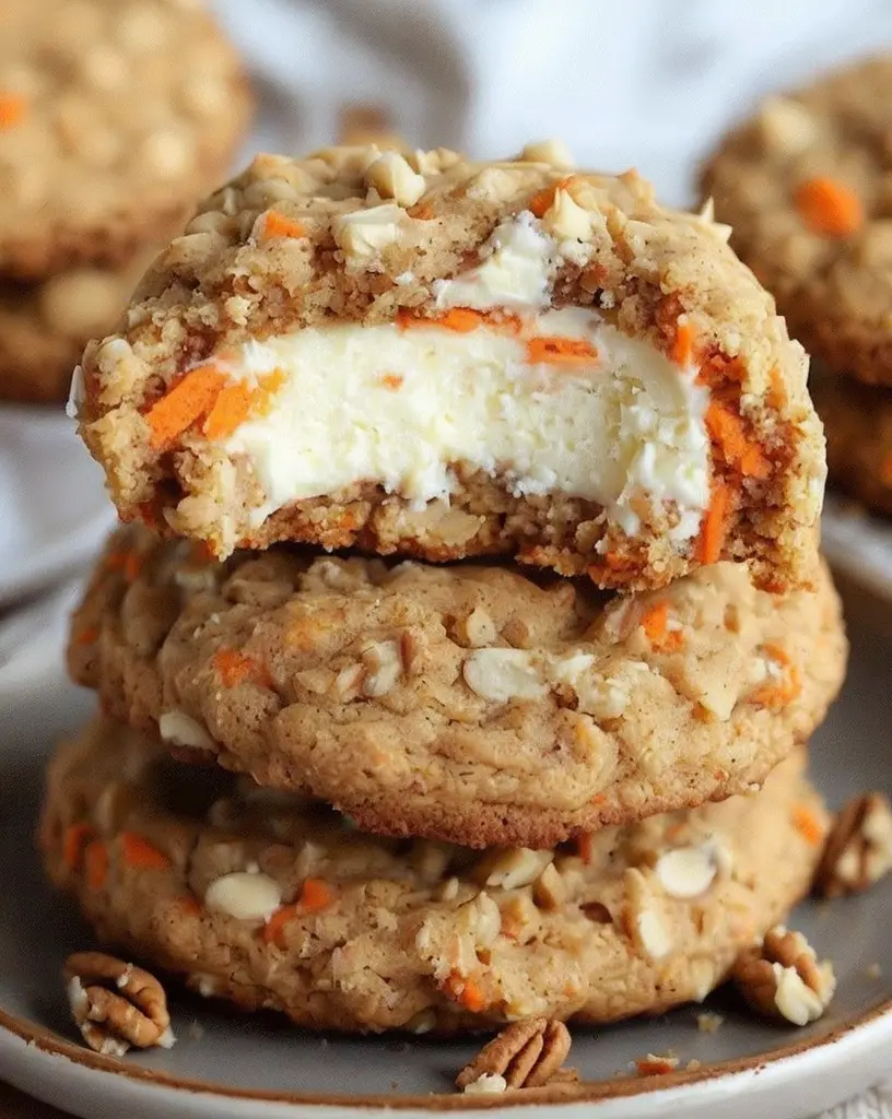 Ultimate Homemade Carrot Cake Cheesecake Cookies – Family Favorite Recipe