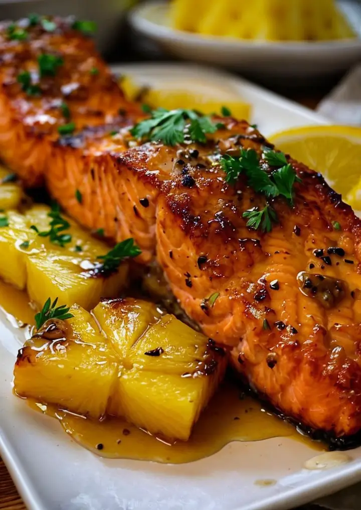 Quick & Easy Honey Pineapple Salmon – Ready in 30 Minutes