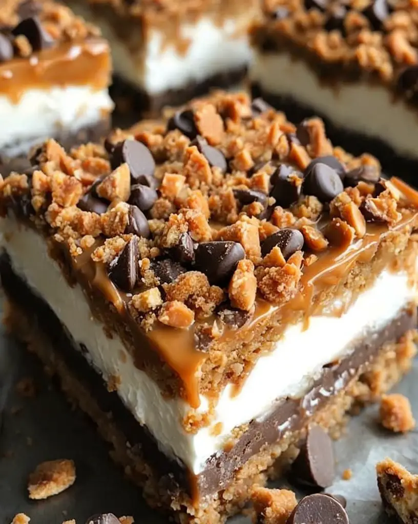 Irresistible Butterfinger Caramel Crunch Bars – Best No-Bake Recipe