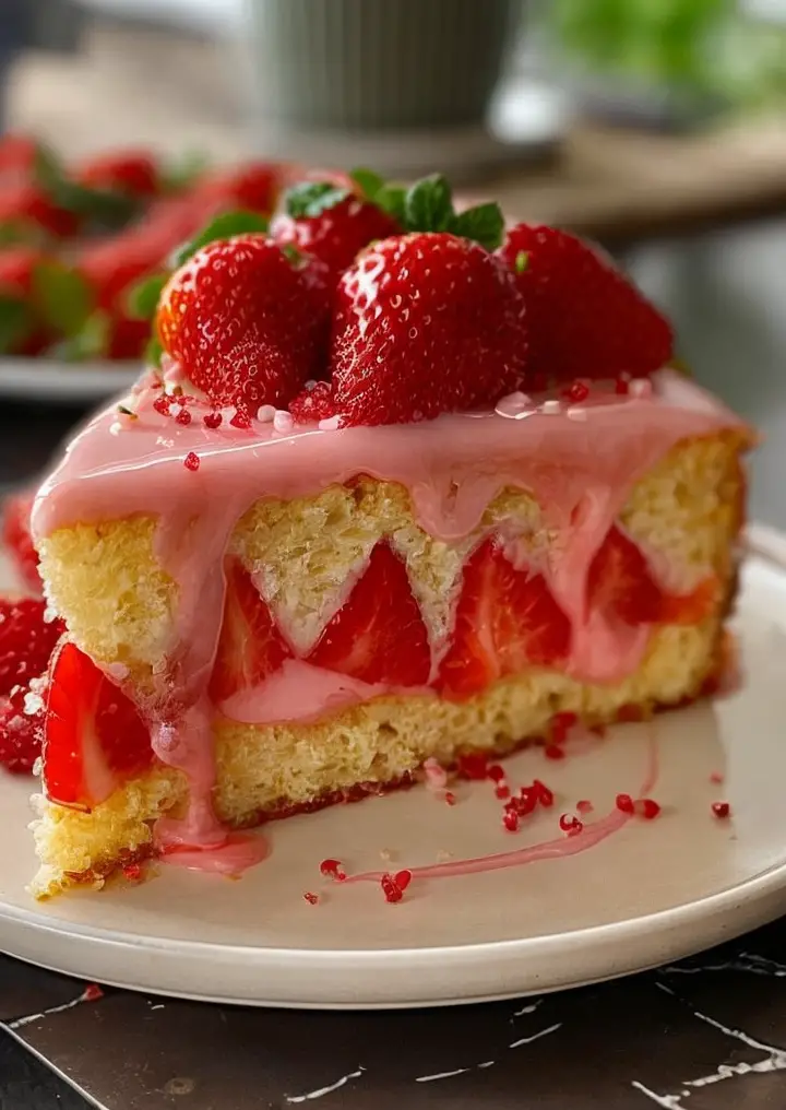 How to Make an Irresistible Strawberry Cake at Home