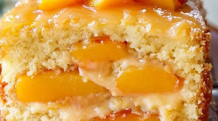 Irresistible Peach Cake Recipe – Easy and Delicious