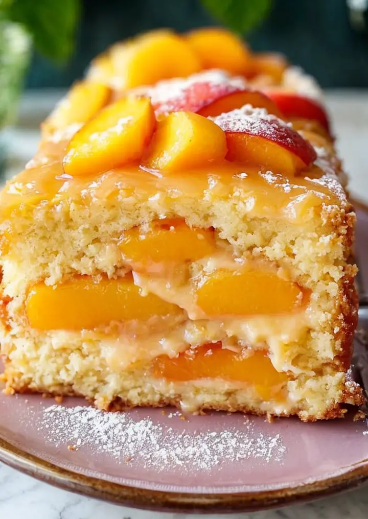 Irresistible Peach Cake Recipe – Easy and Delicious