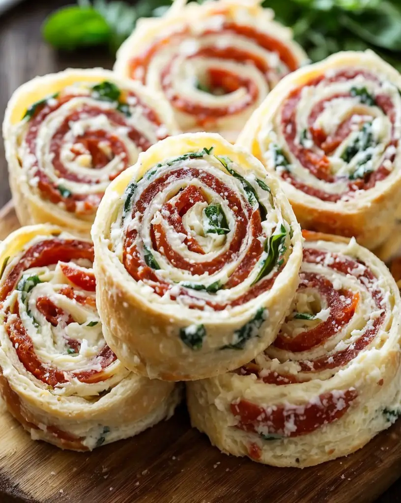 Easy Italian Pinwheels Recipe: A Perfect Snack for Sharing