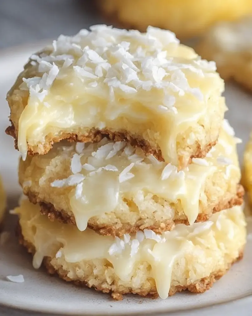 Quick Lemon Coconut Cheesecake Cookies – Ready in 30 Minutes