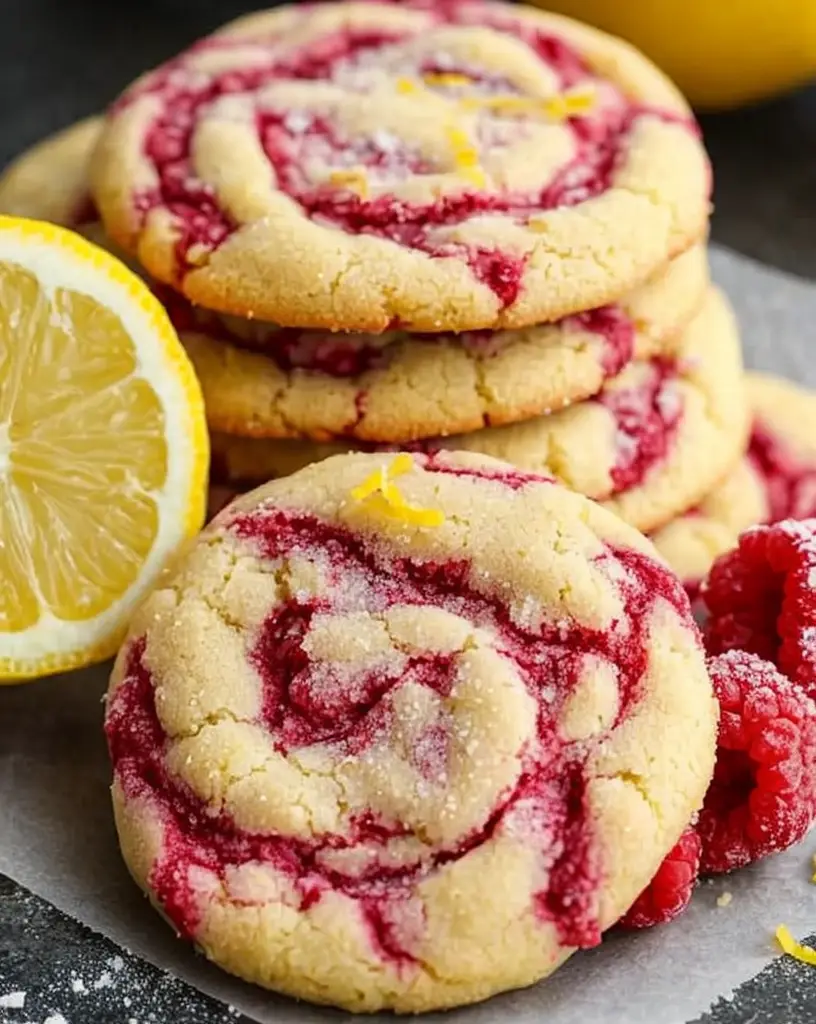 Delight in Sweet Limoncello Raspberry Cookies: A Zesty Treat