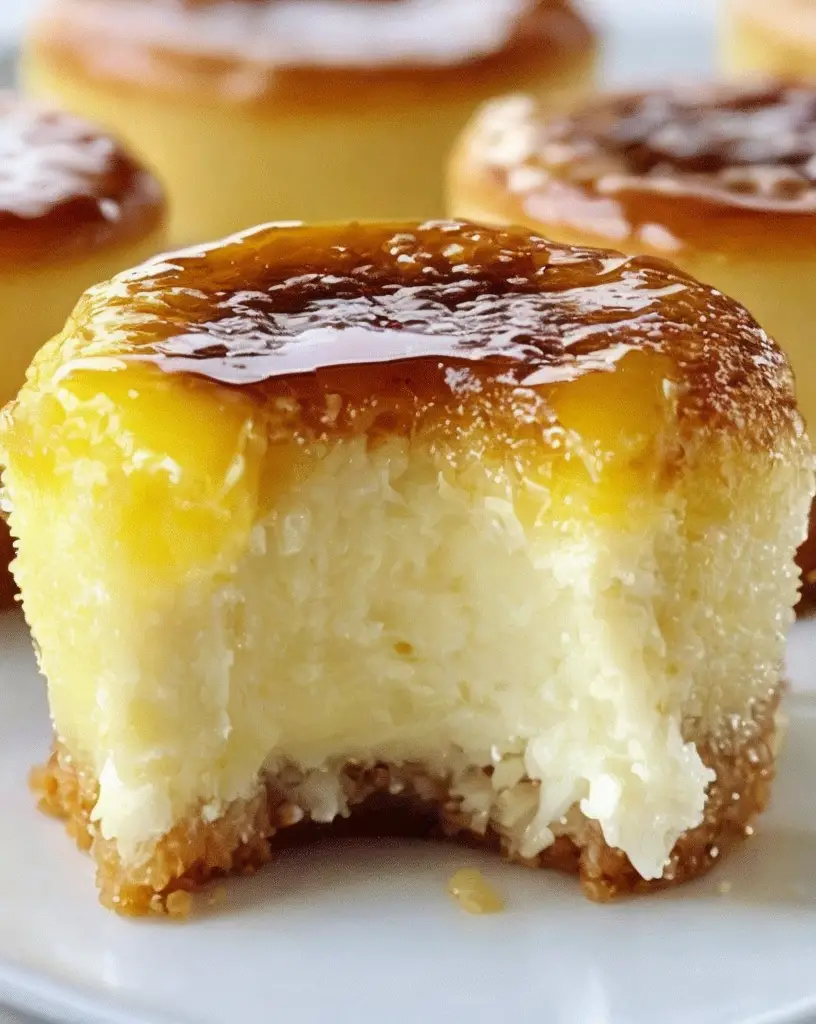 Decadent Mini Crème Brûlée Cheesecakes Recipe for Dessert Lovers