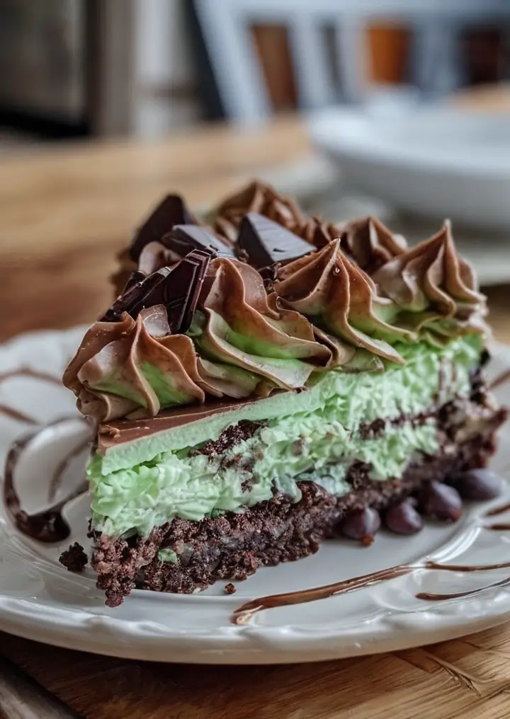 Decadent Mint Chocolate Cheesecake Cake Recipe You Must Try