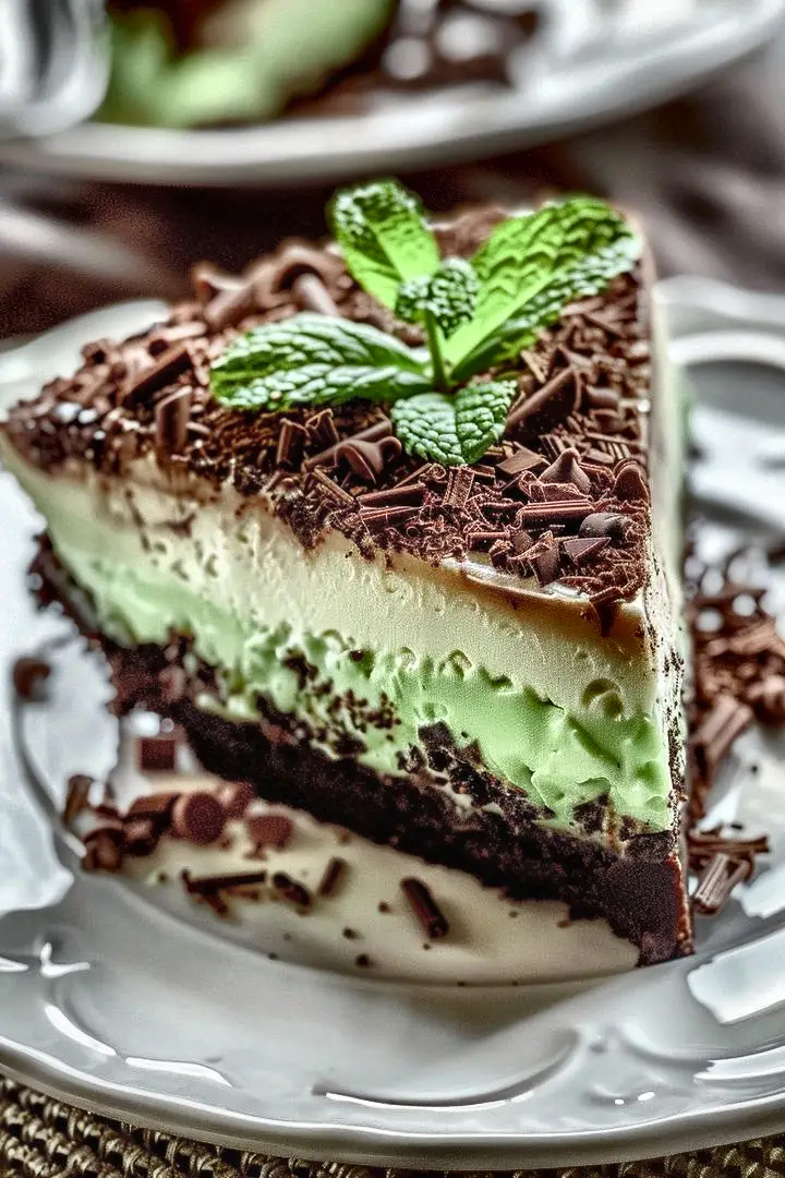 Easy Mint Chocolate Cheesecake – No-Bake Family Favorite