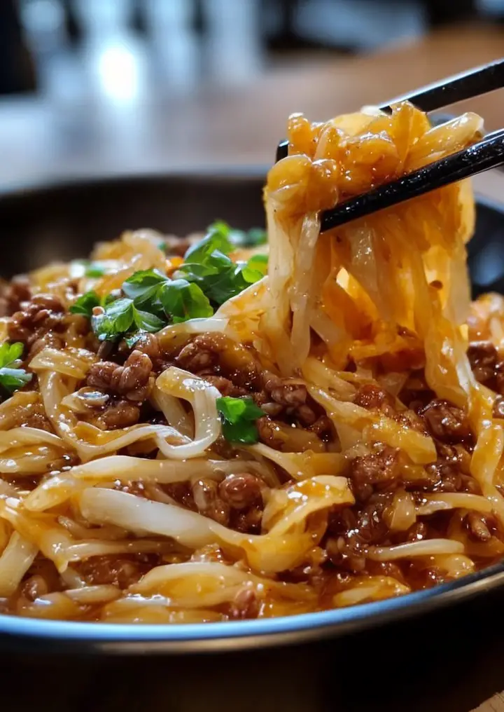 Irresistible Mongolian Ground Beef Noodles Recipe You’ll Love to Try