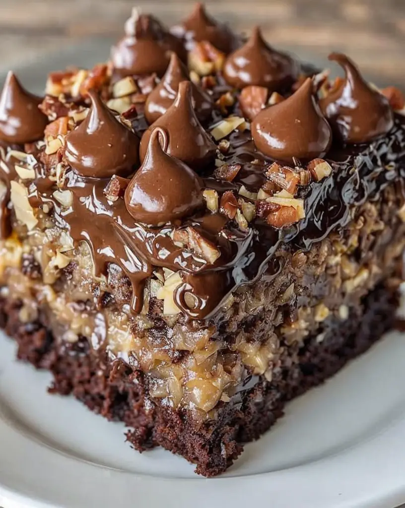 Irresistibly Decadent German Chocolate Poke Cake Recipe for Dessert Lovers