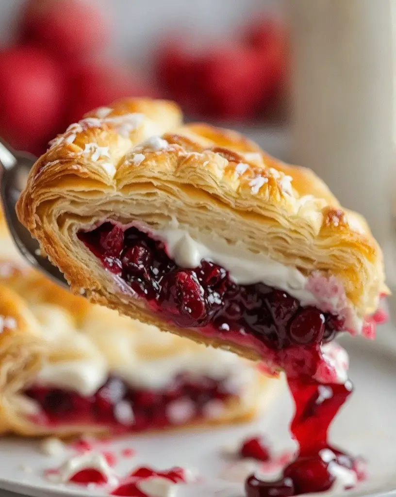 Delicious Cherry Cream Cheese Danish Pastries Recipe for Brunch