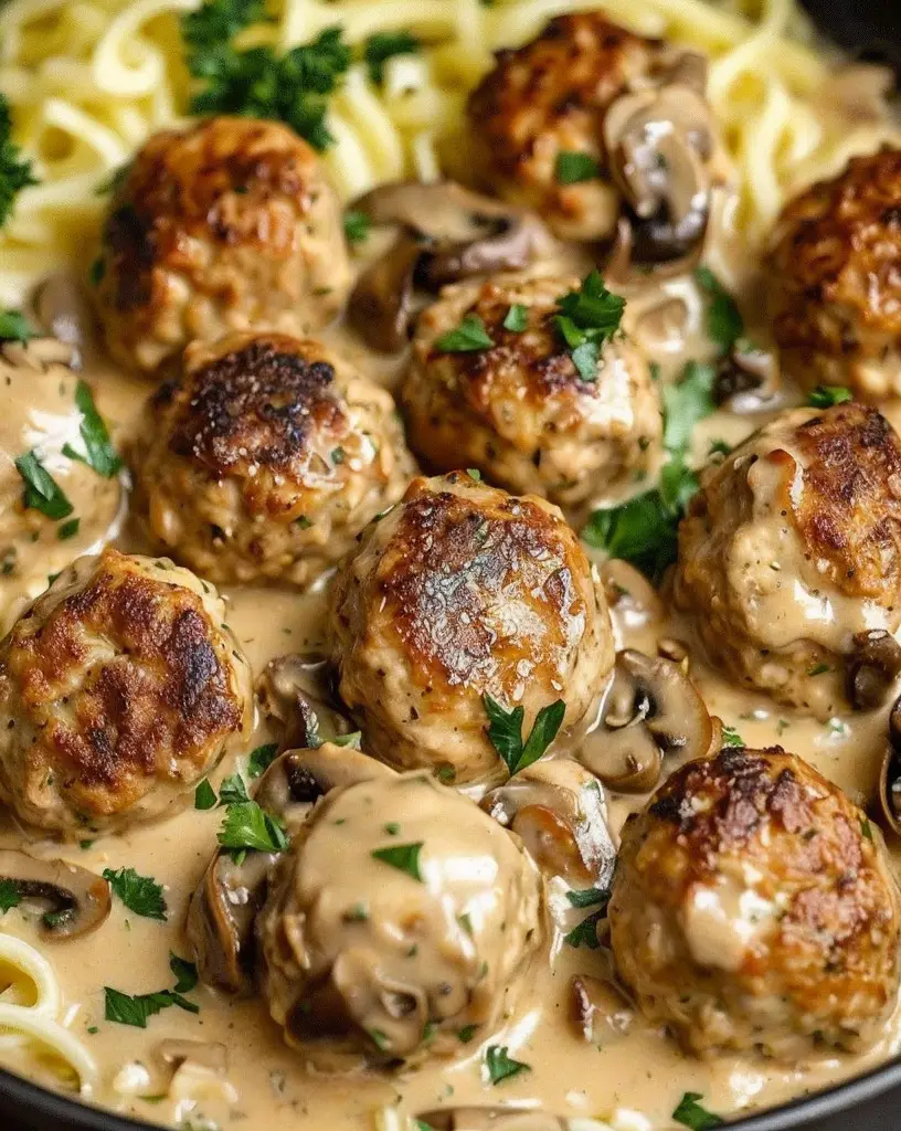 Best Mushroom Chicken Meatballs Recipe – Ready in 30 Minutes