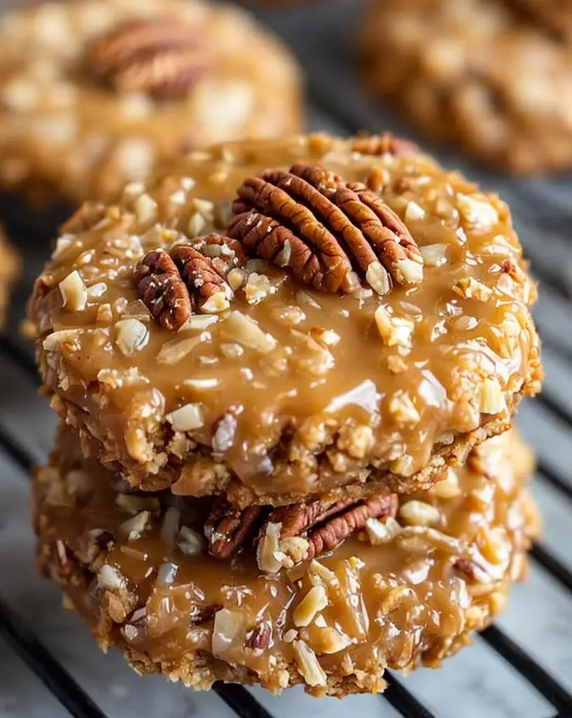 Easy No Bake Pecan Coconut Praline Cookies – Ready in 30 Minutes