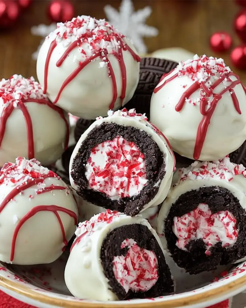 Easy No-Bake Peppermint Oreo Truffles – Quick Holiday Treats