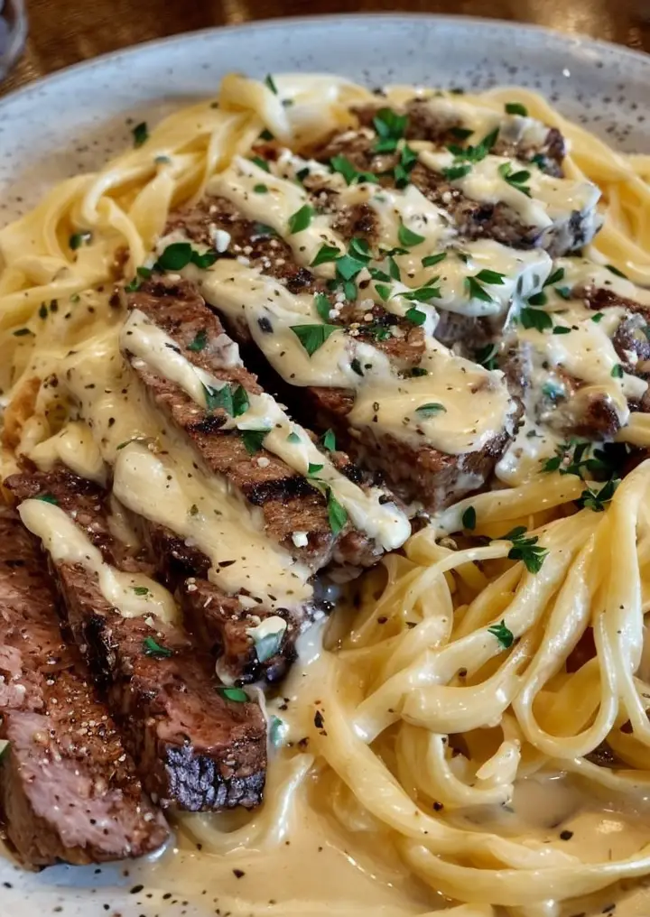 Savor Delicious Olive Garden Steak Gorgonzola Alfredo Recipe at Home