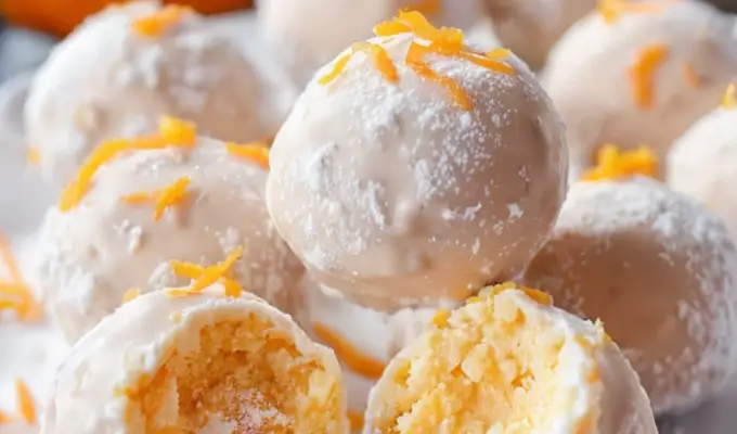 Easy Orange Creamsicle Truffles – Ready in 30 Minutes