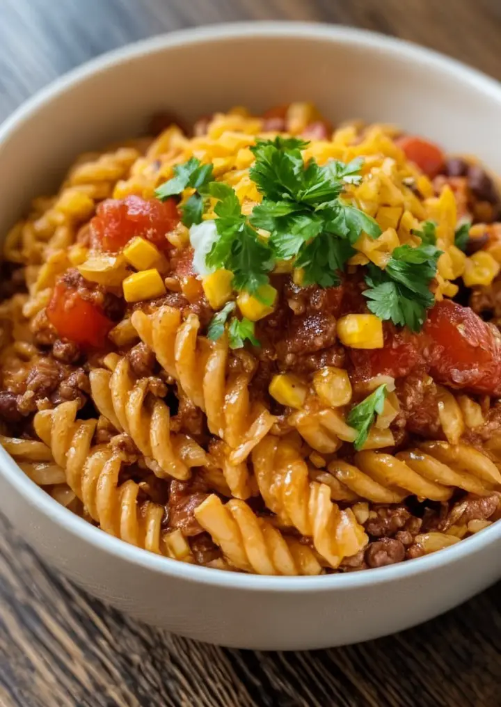 Discover the Irresistible Charm of Overnight Taco Pasta Delight