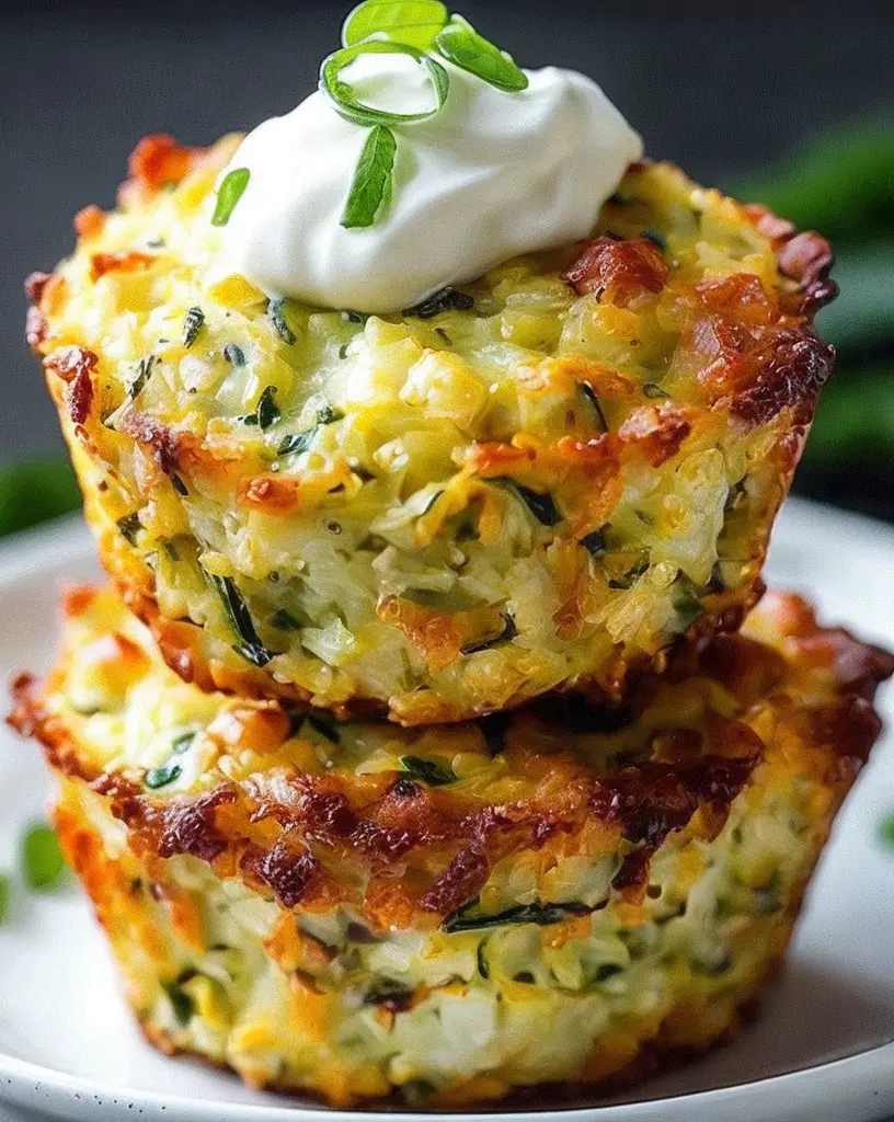 Irresistible Parmesan Zucchini Muffins: Perfect for Easy Brunch Recipes