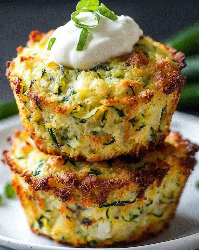 Delicious Parmesan Zucchini Muffins: A Savory Snack Recipe You’ll Love