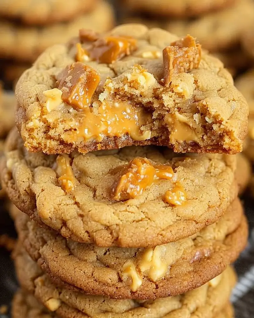 Indulge in Soft and Chewy Peanut Butter Butterfinger Cookies