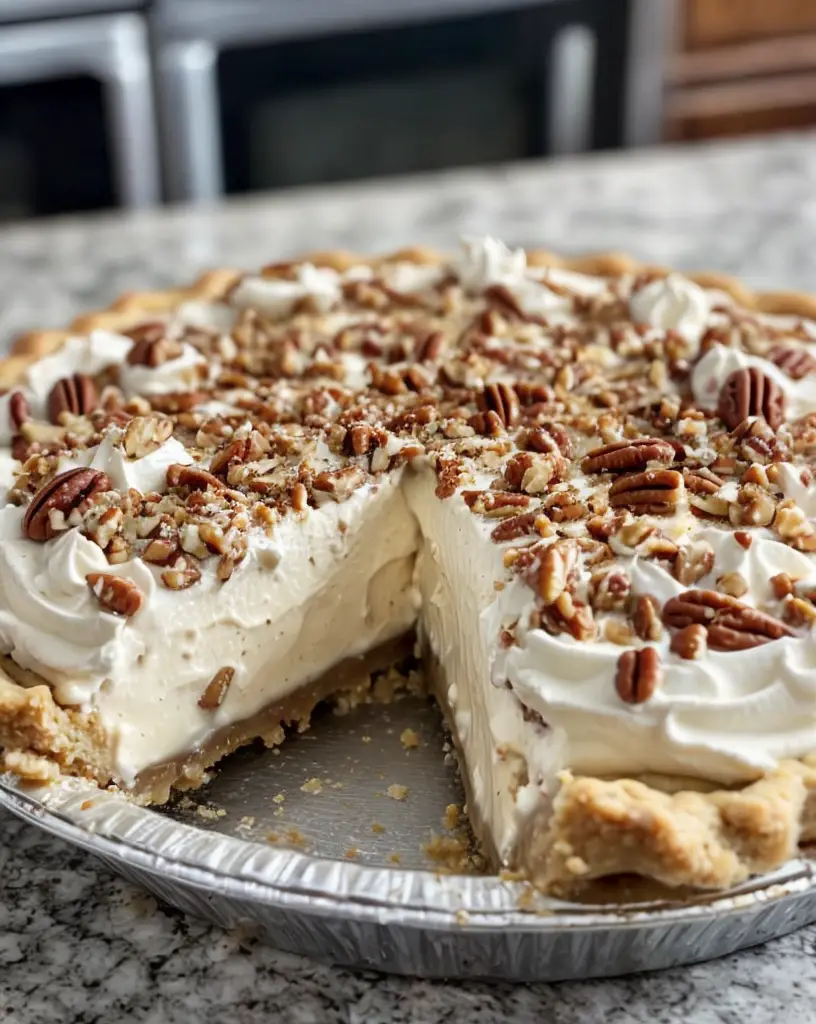 Classic Pecan Cream Pie – Perfect for Family Desserts