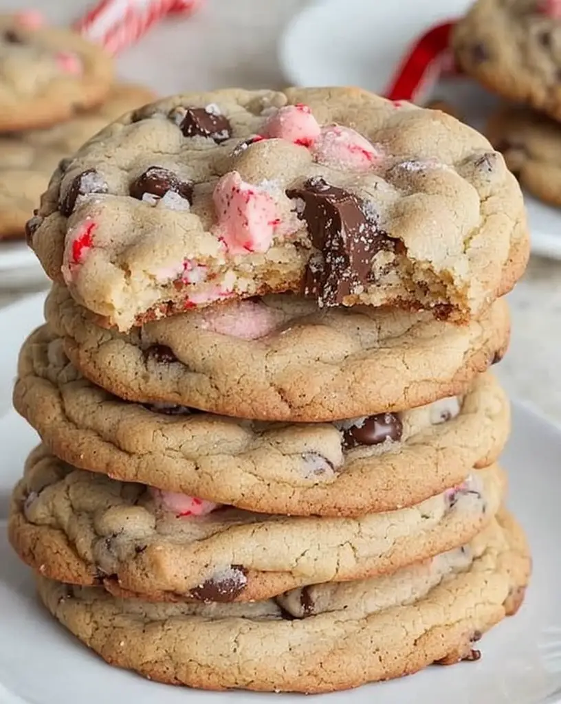 Delicious Peppermint Chocolate Chunk Cookies – Easy Homemade Recipe