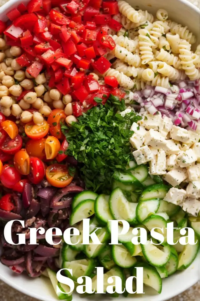 Quick Greek Pasta Salad – Best Recipe (Ready in 20 Minutes)