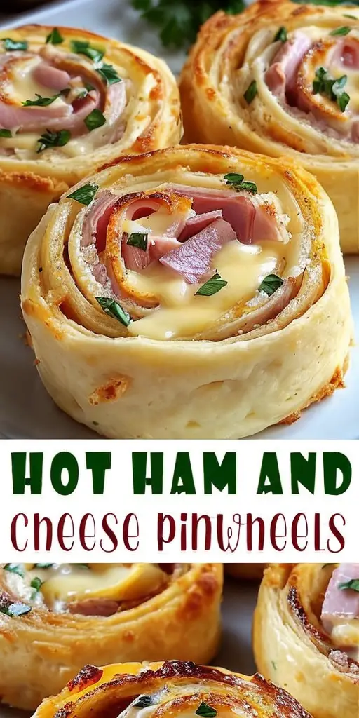 Quick Ham and Cheese Pinwheels (Ready in 20 Minutes)