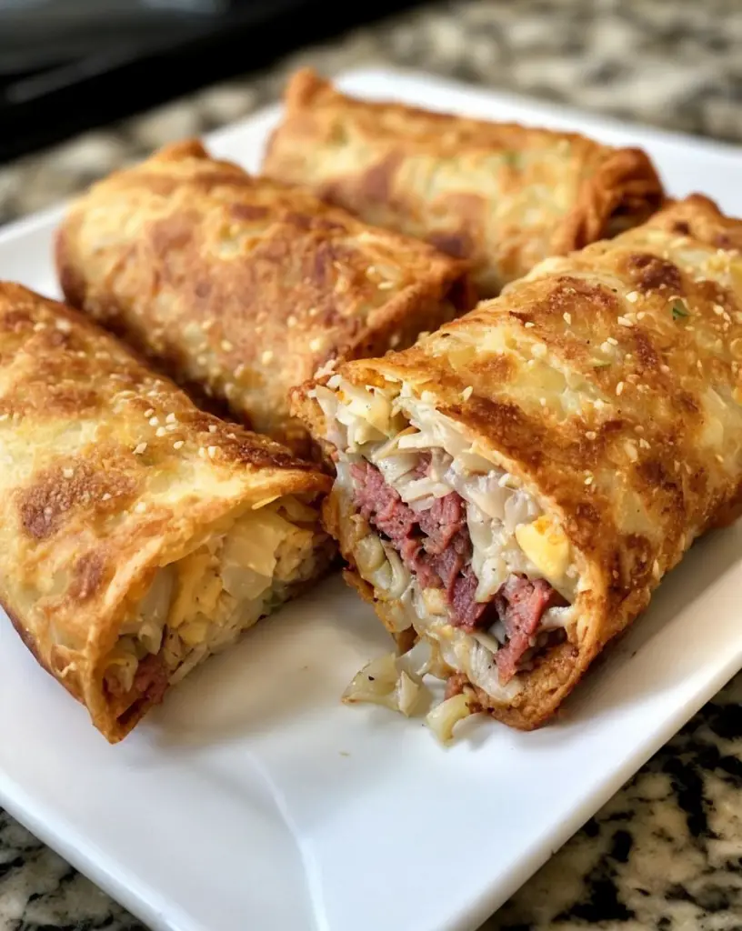 Irresistible Reuben Egg Rolls: A Delicious Twist on a Classic