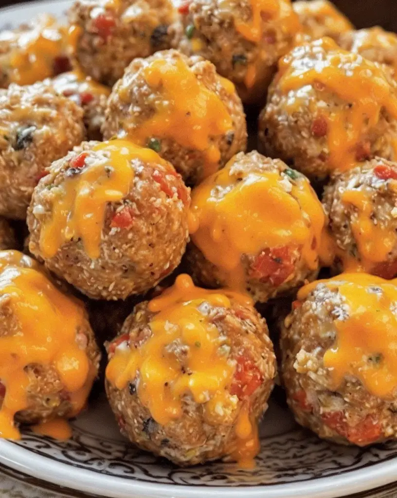 Easy Rotel Cream Cheese Sausage Balls – Family Favorite Appetizer