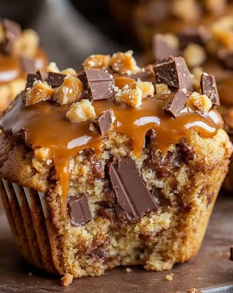 Ultimate Salted Caramel Chocolate Chunk Muffins (Ready in 30 Minutes)