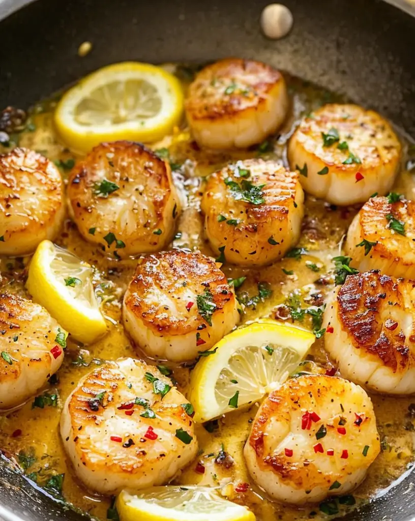 How to Make Delicious Seared Lemon Garlic Butter Scallops