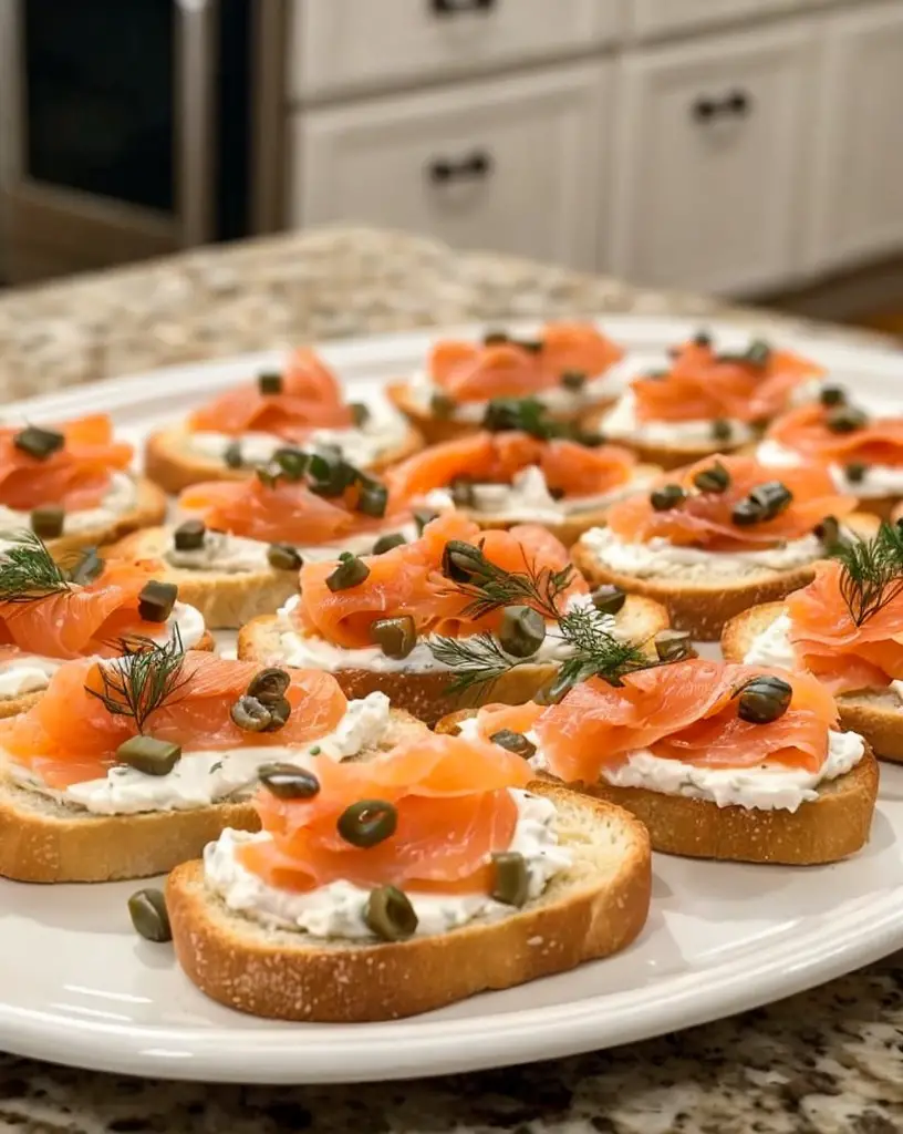 Delicious and Easy Smoked Salmon Crostini Recipe